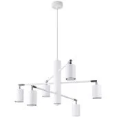 Sollux Lemmi SL.1206 witte kroonluchter met 6 GU10