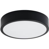 Plafonniere Onyx zwart 30cm