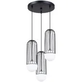 Sollux Brina SL.1336 zwarte hanglamp