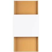 Sollux Durlin SL.1353 wit met goudkleurige wandlamp