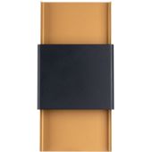 Sollux Durlin SL.1354 zwart met goudkleurige wandlamp