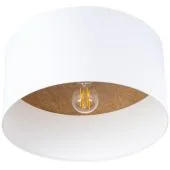 Sollux Telesto SL.1393 plafonniere van textiel en licht hout