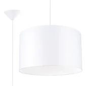 Sollux Nova SL.1404 witte hanglamp van textiel