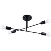 Sollux Norah SL.1451 zwarte plafondlamp