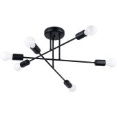 Sollux Norah SL.1453 zwarte plafondlamp