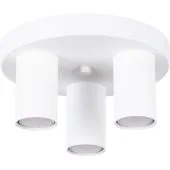 Sollux Lagos SL.1464 witte plafondlamp met drie gu10 fittingen