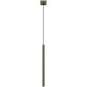 Sollux Pastelo SL.1518 olijf groene buisvormige hanglamp
