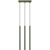 Sollux Pastelo SL.1520 olijfgroene hanglamp met buizen