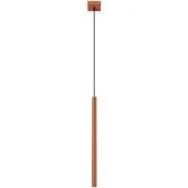 Sollux Pastelo SL.1524 oker rode buisvormige hanglamp