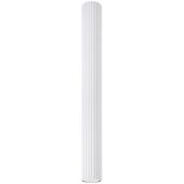 Sollux Karbon SL.1534 witte geribbelde plafondlamp