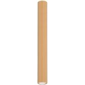 Sollux Karbon SL.1553 goudkleurige geribbelde plafondlamp