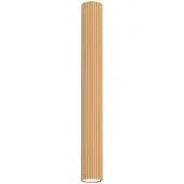 Sollux Karbon SL.1553 goudkleurige geribbelde plafondlamp