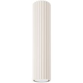 Sollux Karbon SL.1589 beige geribbelde plafondlamp