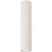 Sollux Karbon SL.1589 beige geribbelde plafondlamp