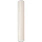 Sollux Karbon SL.1590 beige geribbelde plafondlamp