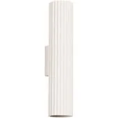 Sollux Karbon SL.1596 beige geribbelde updown wandlamp