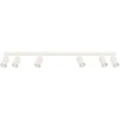 Sollux Karbon SL.1604 beige geribbelde zes spotbalk