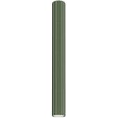 Sollux Karbon SL.1610 olijfgroene geribbelde plafondlamp