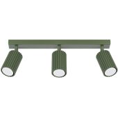 Sollux Karbon SL.1619 olijf groene geribbelde spot