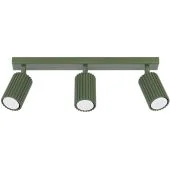 Sollux Karbon SL.1619 olijf groene geribbelde spot