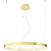 Thoro Rio TH.246 glanzend gouden hanglamp