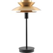 Tafellamp Muschio goud 51cm