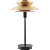Tafellamp Muschio goud 51cm