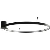 Thoro Rio TH.134 grote zwarte plafondlamp