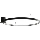 Thoro Rio TH.134 grote zwarte plafondlamp
