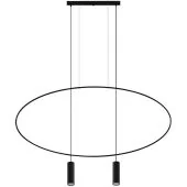 Thoro Holar TH.017CZ zwarte hanglamp