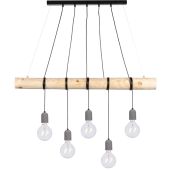 Spotlight Trabo 69499504 pijnboom houten hanglamp