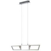 Brilliant Tunar G93450/21 hanglamp alu