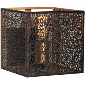 Freelight Avola zwart gouden wandlamp