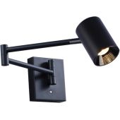 Freelight Picchio W8501C vooraanzicht creme wandspot met touchdimmer en stukje binnenzijde spot