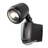 Konstsmide Prato 7693-750 sensorlamp zwart