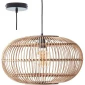 Brilliant Woodball 99883/06 rotan hanglamp