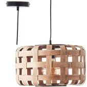Brilliant Woodline 99808/09 bamboe hanglamp