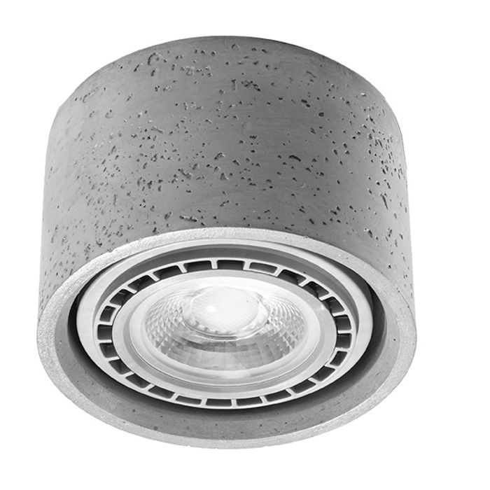 Soll SOL0881 Plafondlamp Basic beton 14cm