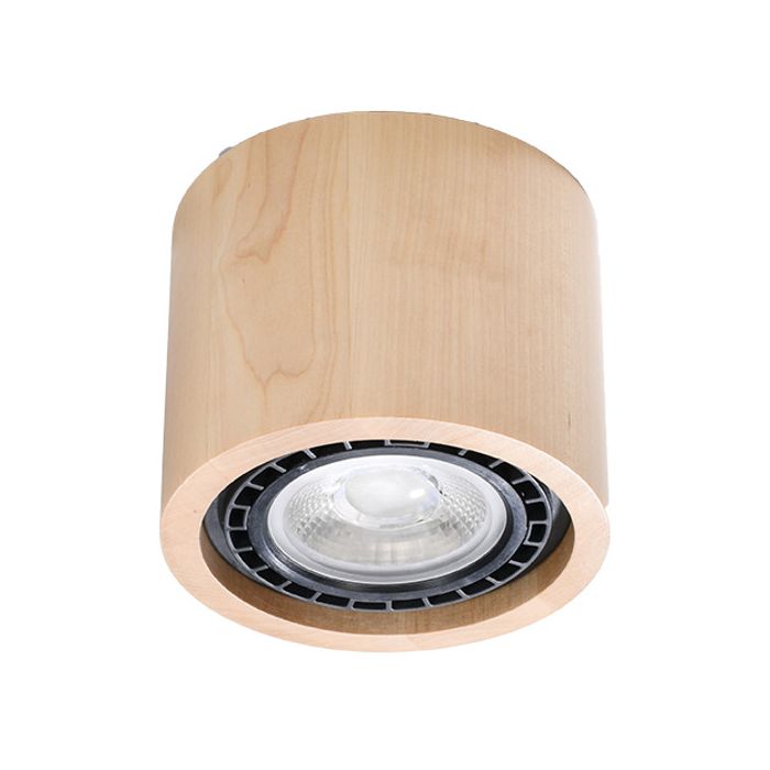 Soll SOL0913 Plafondlamp Basic hout 14cm