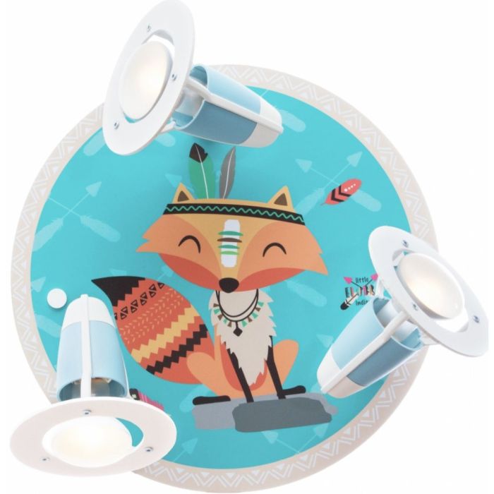 Elobra 135884 (uitlopend) Spot Vos Filip turquoise 30cm