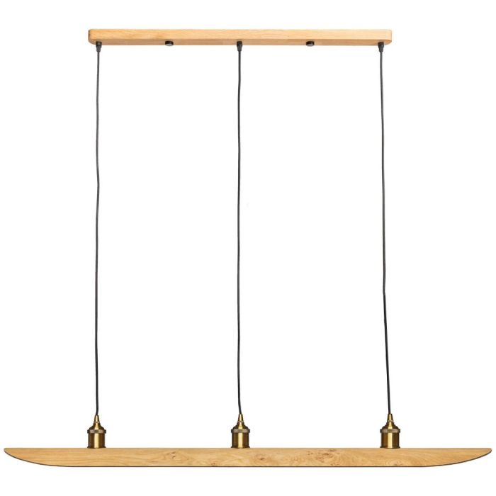Elobra EL-139493 Hanglamp Colombia retro eik 120cm