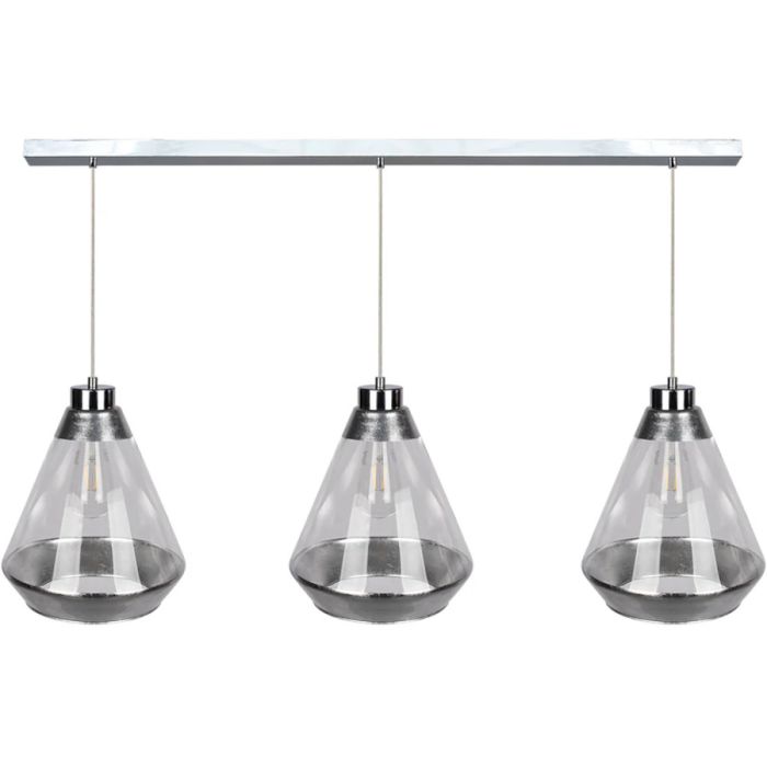 BT BT-15840328 Hanglamp Mistral zilver 120cm