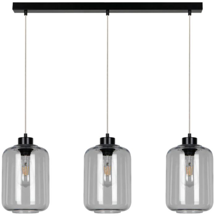 BT BT-15890304 Hanglamp Tarro rookglas 85cm