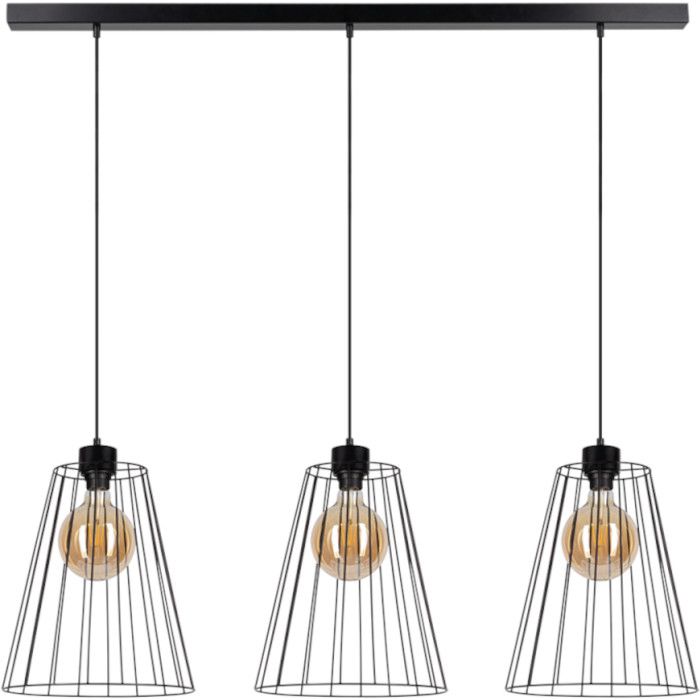 BT BT-19349304 Hanglamp Swan zwart 125cm