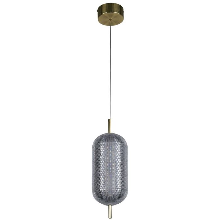 Searchlight SL-28803SB Hanglamp Capsule messing 15cm
