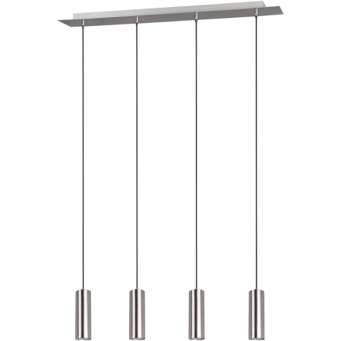 Trio  312400407-TR Hanglamp Marley staal 75cm