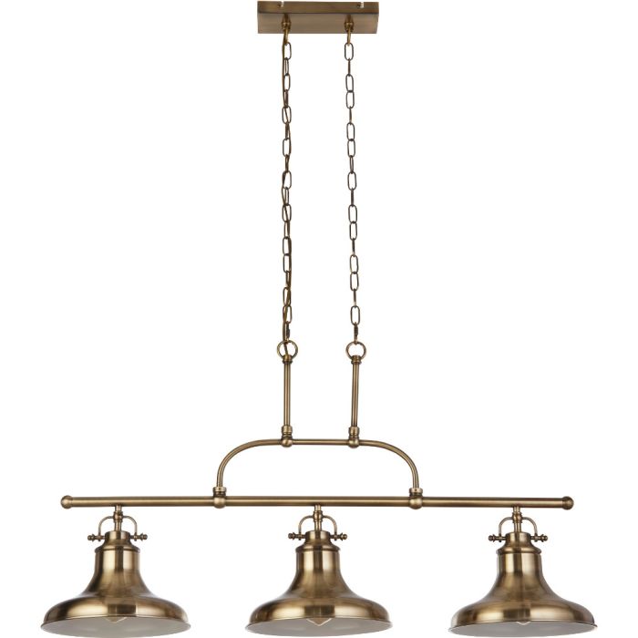 Searchlight SL-3193-3AB Hanglamp Dallas brons 96cm