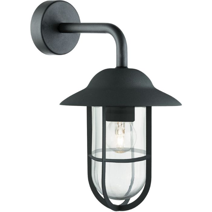 Searchlight SL-3291BK Wandlamp Toronto zwart 31cm