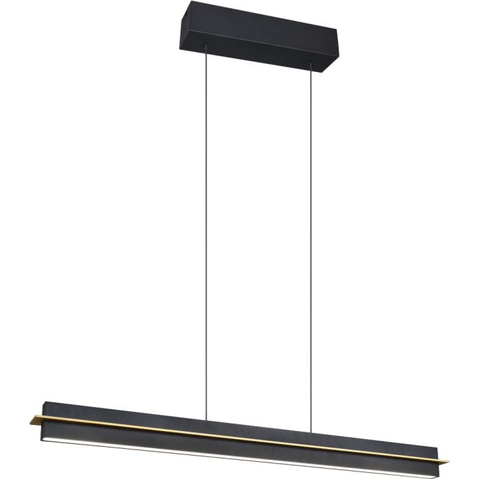 Trio  346710180-TR Hanglamp Emerson zwart 95cm