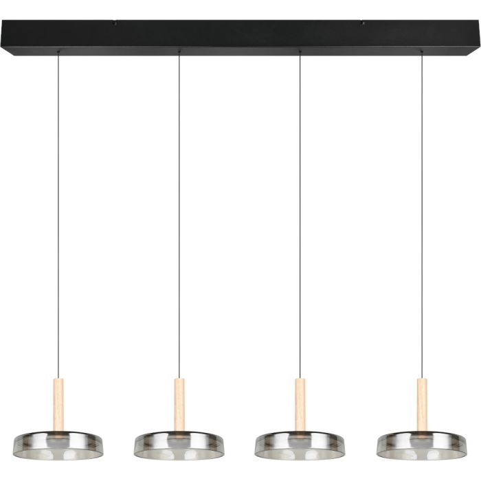 Trio  354910432-TR Hanglamp Celeste zwart 115cm